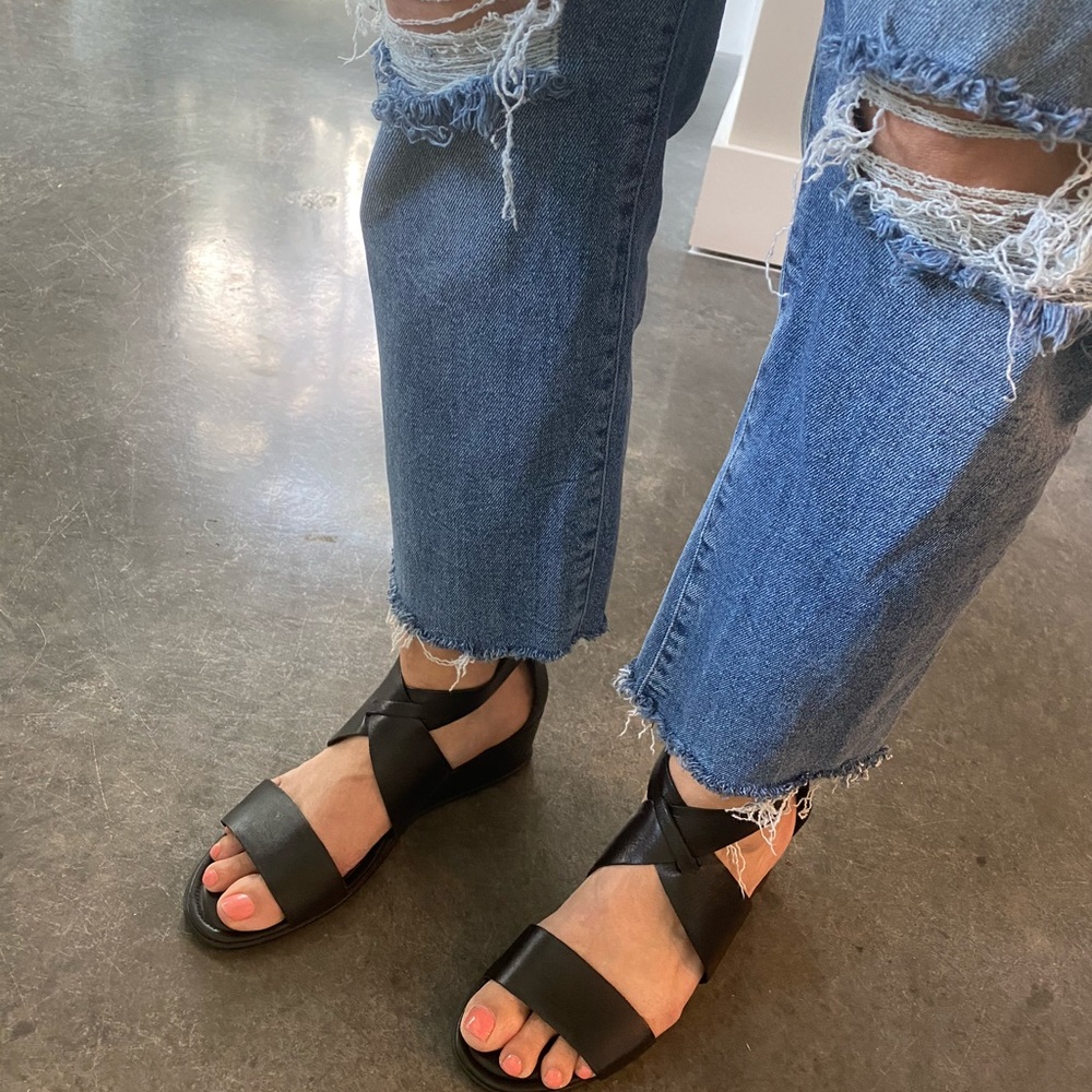 Ecco wedge 35 gladiator sandal